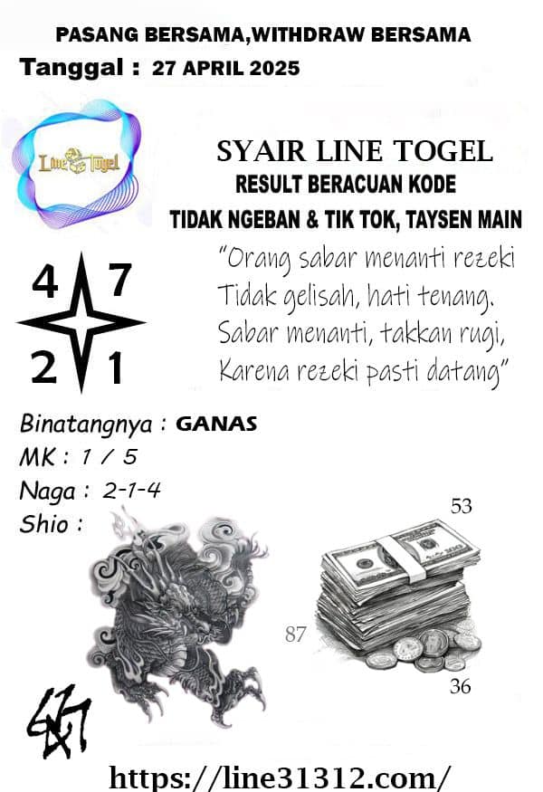 SYAIR TANGGAL 27 APRIL 2025