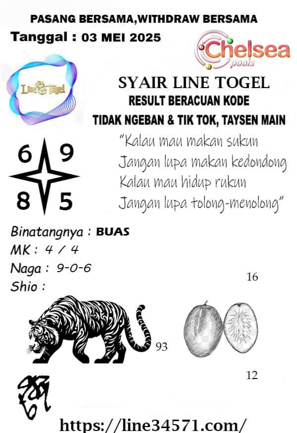 SYAIR TANGGAL 03 MEI 2025